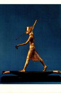 Egypt Cairo Egyptian Museum Tutankhamun Harpooning Dynasty XVIII Reign Of Tut...