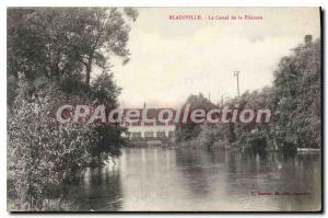 Postcard Old Blainville Canal De La Filature