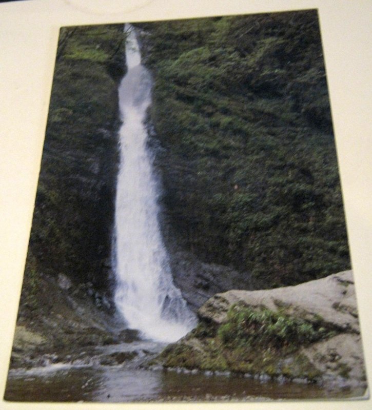 England White Lady Waterfall Lydford Gorge Devon L7-SP.9459 DRG J Arthur Dixon -