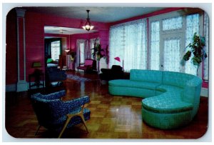 1955 Teplitzky's Old English House Interior Atlantic City New Jersey NJ Postcard