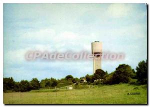 Modern Postcard The Chateau Eglisottes water and school sports field