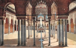 Lot 54 spain granada alhambra temple of the west of the courtyard of the lions