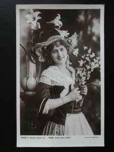 Actress MISS PHYLLIS DARE in Dutch Costume - Old RP Postcard by Rotary 2009Y