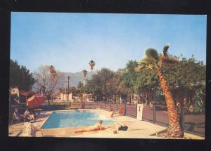 PASADENA CALIFORNIA ROUTE 66 BELLA VISTA MOTEL SWIMMING POOL