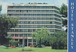 Hotel Stanley Athens Greece Postcard & Postmark