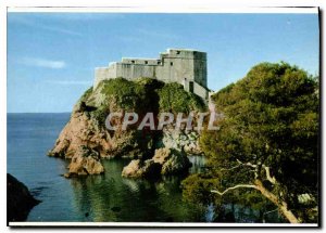 Postcard Modern Dubrovnik Lovrjenac the XIV century fortress