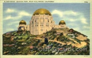 Planetarium, Griffith Park, Los Angeles, CA, USA Space Unused 