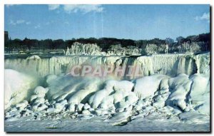 Old Postcard American Falls in Winter splendor