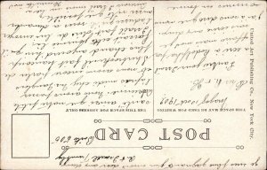 Magog Quebec PQ Post Office c1910 Vintage Postcard