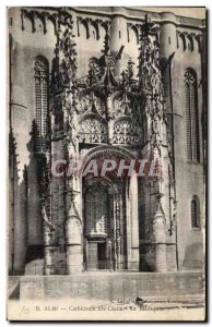 Old Postcard Albi Cathedral Ste Cecile The Canopy