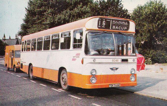 Number 16 Bus To Rochdale & Bacup Bus Postcard