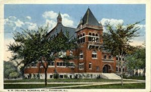 N.W. College - Evanston, Illinois IL