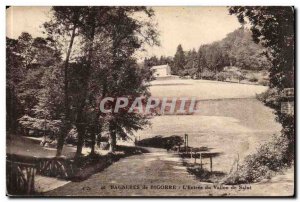 Bagneres de Bigorre Old Postcard L & # 39entree the Hi valley