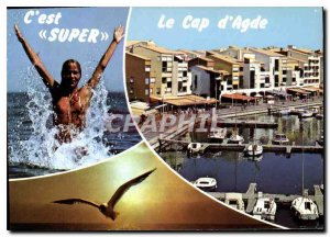 Postcard Modern Agde Herault esy this super klasse