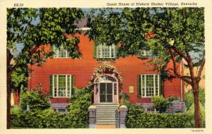 KY - Pleasant Hill, Museum of Shaker Life. Trustees' Office 