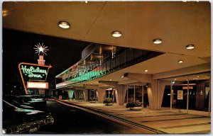 VINTAGE POSTCARD THE HOLIDAY INN HOTEL AT LONDON ONTARIO CANADA 1960s