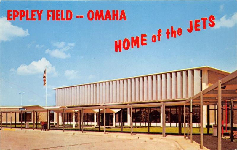 Omaha Nebraska~Eppley Field (Eppley International Airport) Home of Jets~1960s