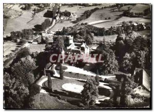 Faverges Modern Postcard Tower Isere Aerial view Chateau