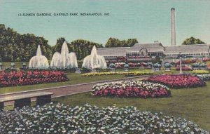 Indiana Indianapolis Sunken Gardens Garfield Park