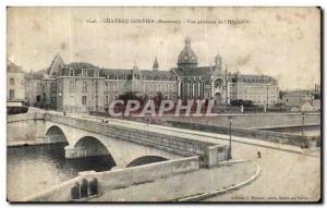 Postcard Old Chateau Gontier Vue Generale of hospital