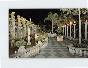 Postcard A night scene of the North Garden Kapok Tree Inn Clearwater Florida USA