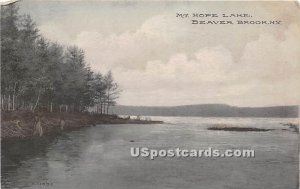 Mount Hope Lake - Beaver Brook, New York NY  