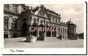 Old Postcard Wien Belvedere