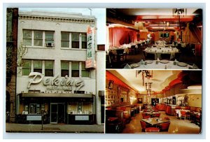 c1950's Peking Restaurant Downtown Washington D.C. Multiview Vintage Postcard