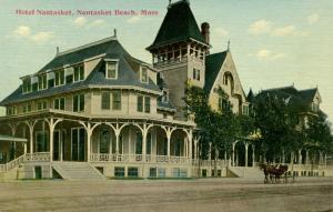 MA - Nantasket Beach. Nantasket Hotel Streetside