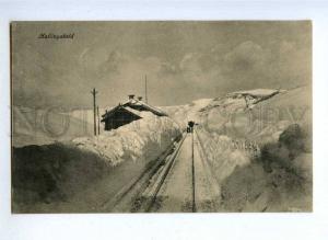 192248 NORWAY Bergen Railway Halingskeid Vintage postcard