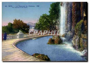 Postcard Old Nice La Cascade du Chateau