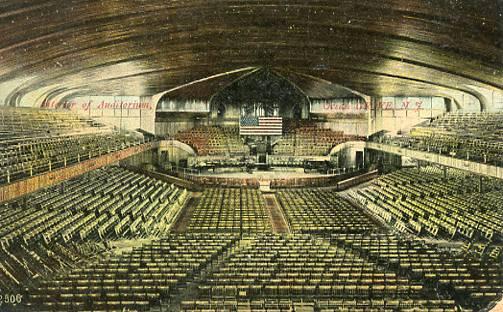 NJ - Ocean Grove. Interior of Auditorium