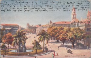 Tuck's Postcard Rampart Row Bombay  India