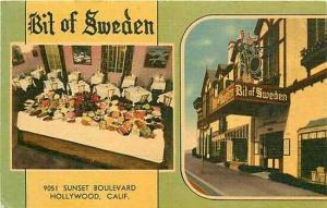 CA, Hollywood, California, Bit of Sweden, Restaurant, M.W.M  10,166