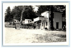 c1940's Ocean View Terrace Coffee Shop Del Norte CA RPPC Photo Vintage Postcard 