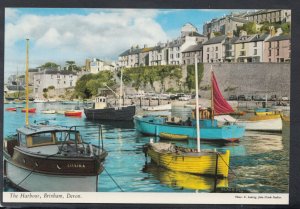 Devon Postcard - The Harbour, Brixham     RR5365