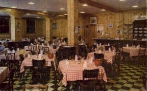 Main Dining Room, Boone's Restaurant - Portland, Maine ME Postcard
