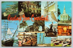 Connecticut~Greetings Composite~Church~Canon~Ships~Farmers Market~Chrome PC
