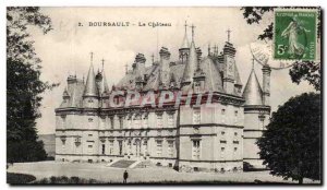 Old Postcard Chateau Boursault