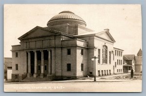 CHEROKEE IA M.E. CHURCH ANTIQUE REAL PHOTO POSTCARD RPPC