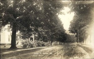 Bethel Vermont VT River Street Real Photo c1910 Vintage Postcard