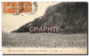 Postcard Old Env Calais Cliffs of White Nose