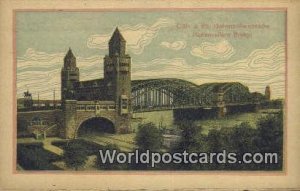 Hohenzollern Bridge Coln a Rh Hohenzollernbrucke Germany Unused 