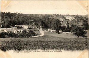 CPA ELANCOURT - La Partie Est du village et la Goiline de (246714)