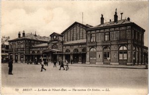 CPA Brest- La Gare de l'Ouest Etat FRANCE (1025609)