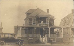 Haverhill MA THE NEW MARION & Car c1915 Real Photo Postcard