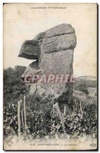 Old Postcard Dolmen Menhir Saint Nectaire