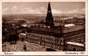 Denmark København Christiansborg Slot Copenhagen Vintage Postcard C003