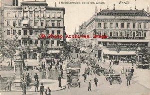 Germany, Berlin, Friedrichstrasse, Unter den Linden, Trolley