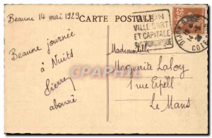 Old Postcard Beaune hospitalieres small religious group in the courtyard of t...